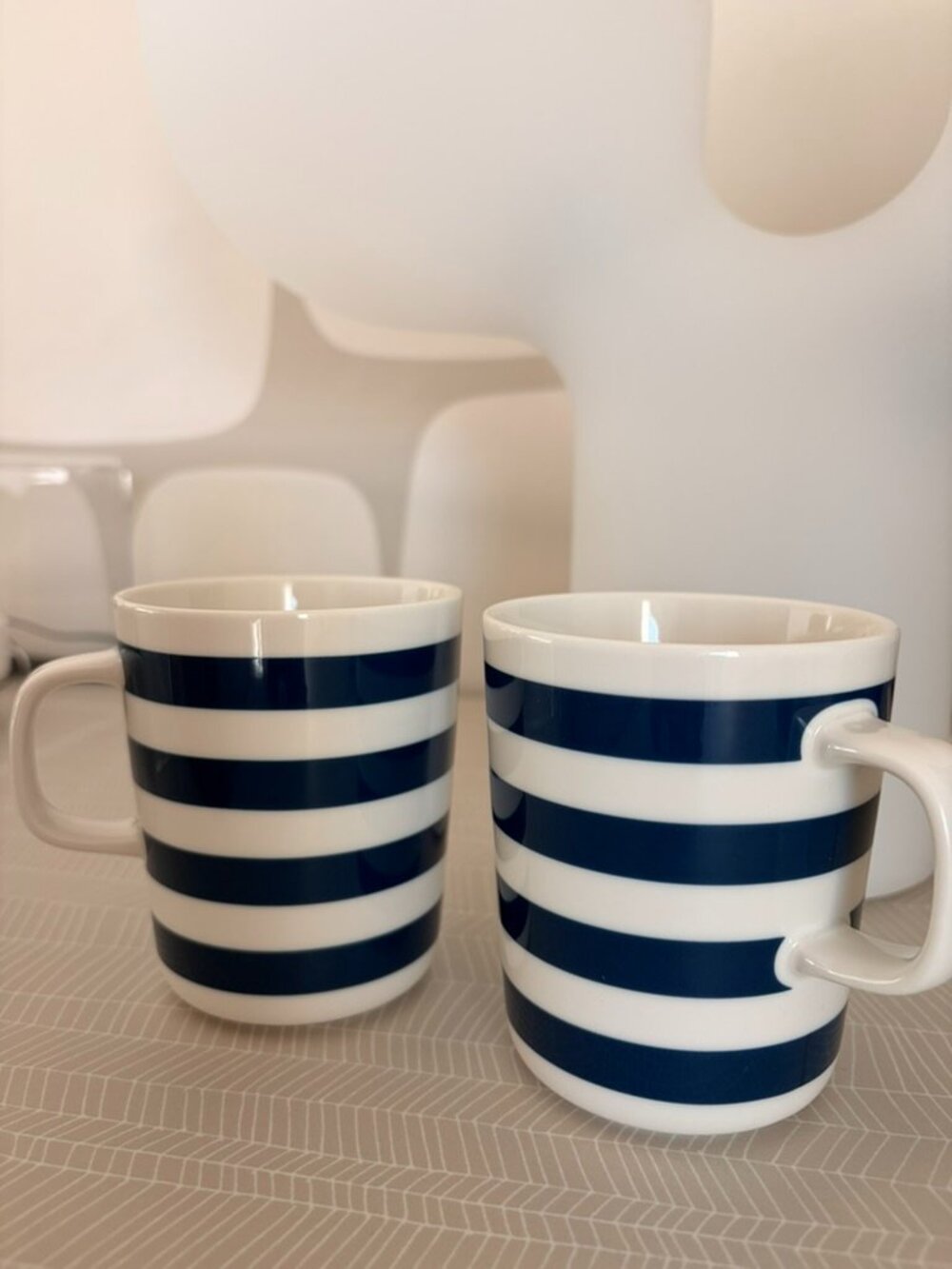 Marimekko Oiva Tasaraita mugs
